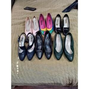 6 pairs of heels